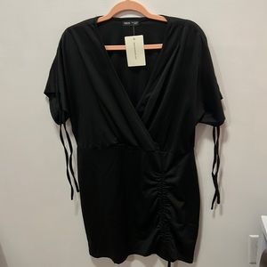 Bloom Chic Wrapped Dress